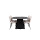 Matgrupp Venture Home Bootcut Oval med 6 Polar Sammet Stolar