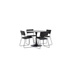 Matgrupp Venture Home Glade med 4 Kenth Stolar