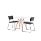 Matgrupp Venture Home Danburi Ø 60 cm med 2 Kenth Stolar
