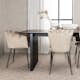 Matgrupp Venture Home Vail med 4 Limhamn Light Stolar