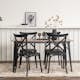 Matgrupp Venture Home Tempe med 4 Crosett Stolar