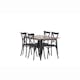 Matgrupp Venture Home Tempe med 4 Crosett Stolar