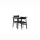 Matgrupp Venture Home Tempe med 2 Montros Stolar