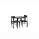 Matgrupp Venture Home Tempe med 2 Montros Stolar
