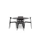 Matgrupp furniture/fashion Stone med 4 Ursholmen Stolar
