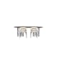 Matgrupp furniture/fashion Stone med 4 Chico Stolar