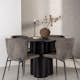 Matgrupp Venture Home Olivia med 4 Modesto Stolar