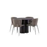 Matgrupp Venture Home Olivia med 4 Modesto Stolar