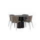 Matgrupp Venture Home Olivia med 4 Modesto Stolar
