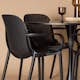 Matgrupp Venture Home Glade Ø 100 cm med 4 Baltimore Stolar