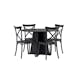 Matgrupp Venture Home Bootcut Ø110 cm med 4 Crosett Stolar