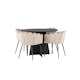 Matgrupp Venture Home Bootcut Ø110 cm med 4 Limhamn Stolar