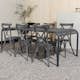 Matgrupp Venture Home Borneo Bord med 6 Tablas Stolar