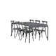 Matgrupp Venture Home Borneo Bord med 6 Tablas Stolar