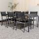 Matgrupp Venture Home Borneo Bord med 6 Copacabana Stolar