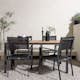 Matgrupp Venture Home Break Bord med 4 Copacabana Stolar