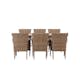 Matgrupp Venture Home Holmbeck Bord med 6 Malina Stolar