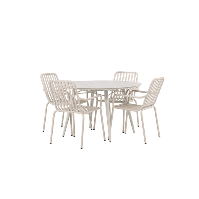 Matgrupp Venture Home Lina Bord med 4 Peking Stolar