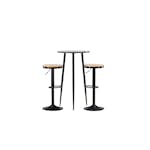 Matgrupp Venture Home Plaza Ø60 cm med 2 st Conway stolar
