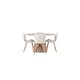 Matgrupp Venture Home Lanzo Ø120 cm med 4 st Lilja stolar