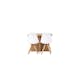 Matgrupp Venture Home Leo med 4 Zeno Stolar