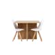 Matgrupp Venture Home Leo med 4 Zeno Stolar