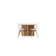 Matgrupp Venture Home Leo med 4 Edvin Stolar