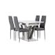Matgrupp Venture Home Disa med 4 Petra Stolar