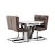 Matgrupp Venture Home Disa med 4 Zizo Stolar