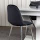 Matgrupp Venture Home Disa med 4 Polar Sammet Stolar