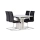 Matgrupp Venture Home Pluto med 4 Tempo Stolar