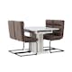 Matgrupp Venture Home Pluto med 4 Zizo Stolar