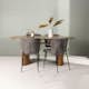 Matgrupp Venture Home Isolde med 4 Modesto Stolar