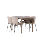 Matgrupp Venture Home Andy med 4 Modesto Stolar