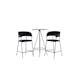 Matgrupp Venture Home Bistro Ø60 cm med 2 st Lui stolar