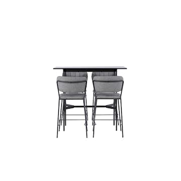 Matgrupp Venture Home Rax med 4 st Bell stolar