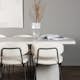 Matgrupp Venture Home Olga med 6 st Chico stolar