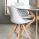 Matgrupp Venture Home Piazza Ø120 cm med 4 st Zeno stolar