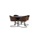 Matgrupp Venture Home Kaseidon Ø100 cm med 4 st Evening stolar