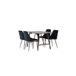 Matgrupp Venture Home Kaseidon med 4 st Night stolar