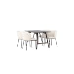 Matgrupp Venture Home Kaseidon med 4 st Edina stolar