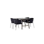 Matgrupp Venture Home Kaseidon med 4 st Selma stolar