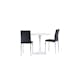Matgrupp Venture Home Hamden Ø80 cm med 2 st Lily stolar