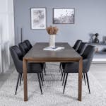 Matgrupp Venture Home Slider med 6st Comfort Stolar