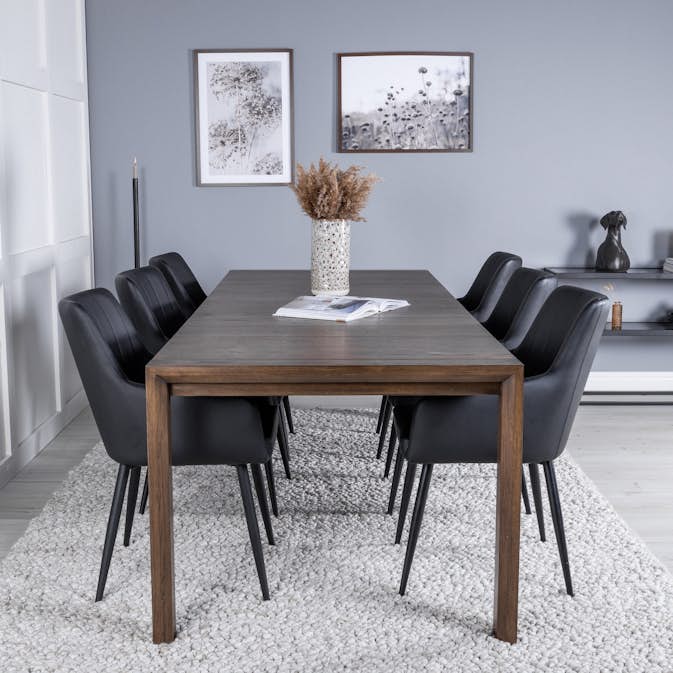 Matgrupp Venture Home Slider med 6st Comfort Stolar