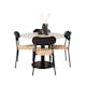 Matgrupp Venture Home Razzia med 4st Polly Stolar