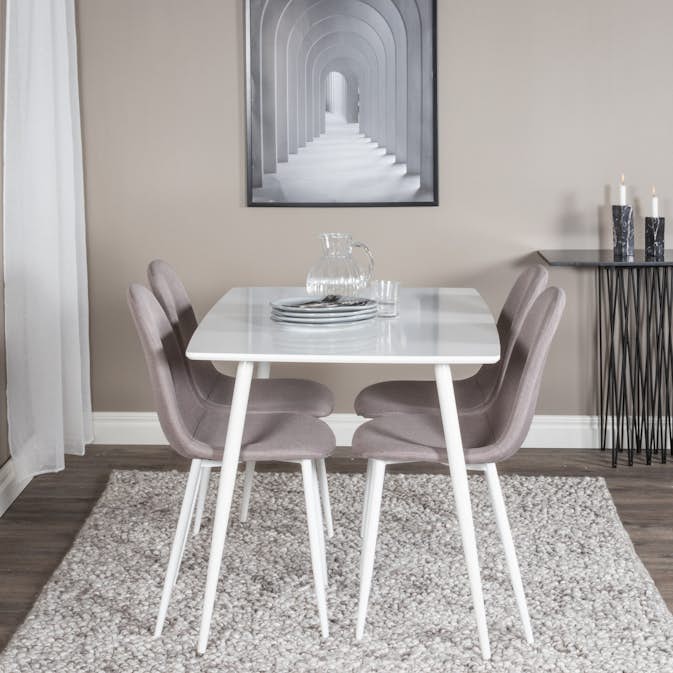 Matgrupp Venture Home Polar med 4st Stolar