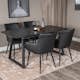 Matgrupp Venture Home Inca med 4st Comfort Stolar