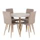Matgrupp Venture Home Plaza med 4st Windu Stolar