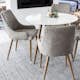 Matgrupp Venture Home Polar med 4st Plaza Stolar